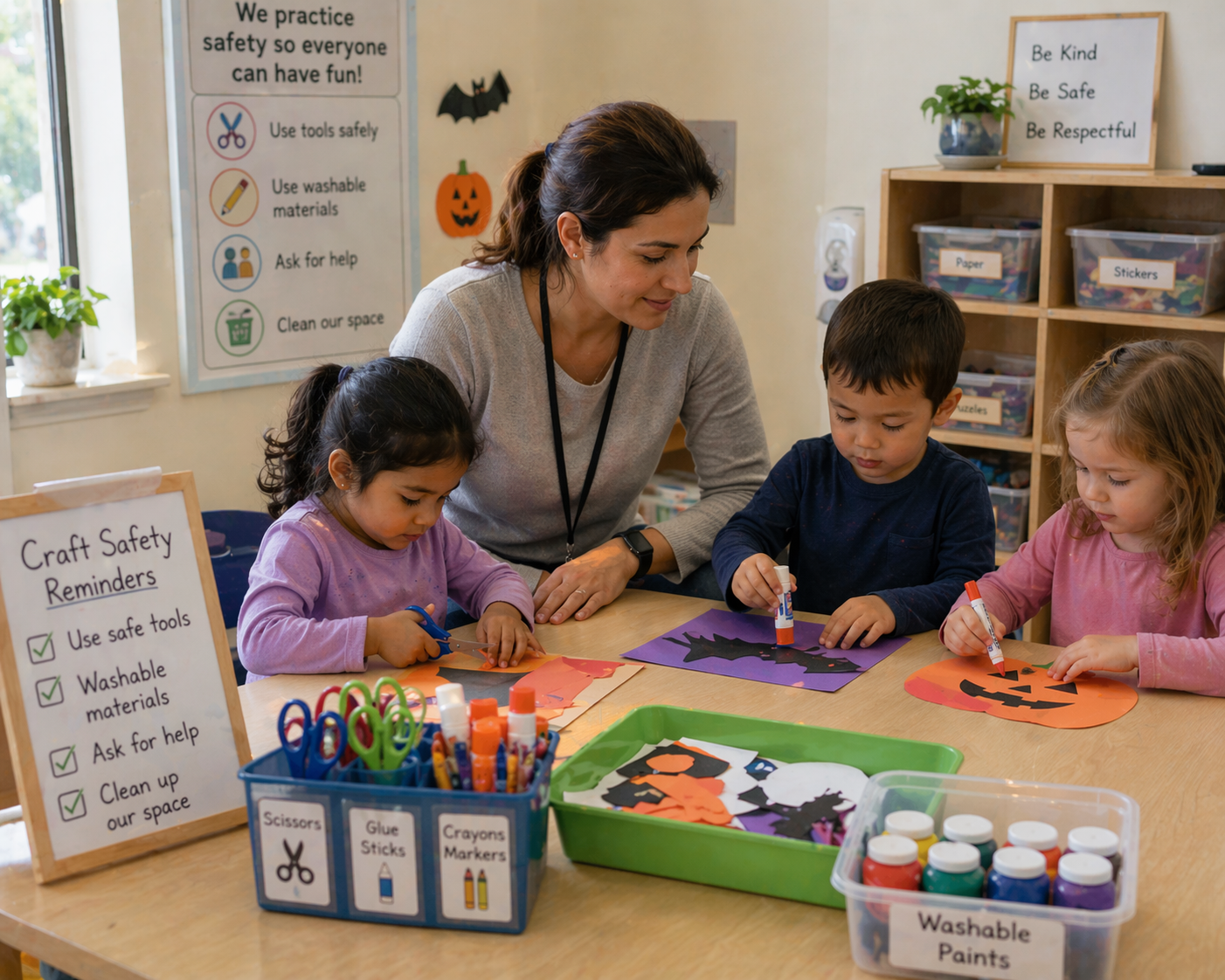 Safety Tips for Craft Activities